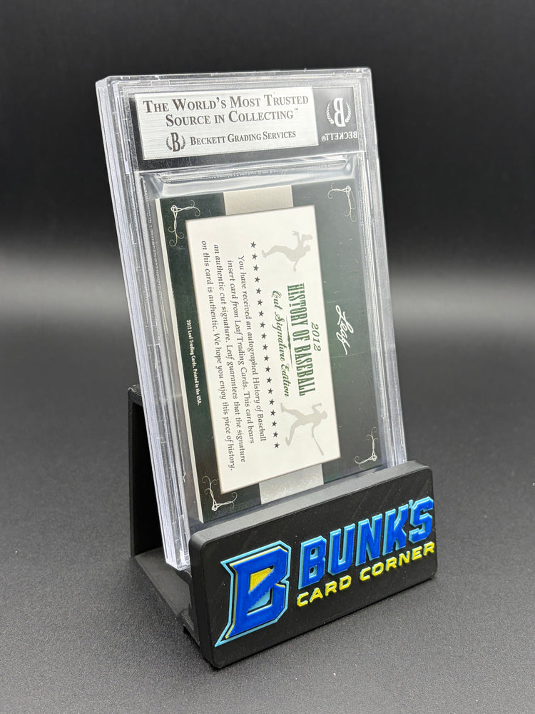 2012 Harmon Killebrew Baseball Hall of Fame History of Baseball Edition Beckett