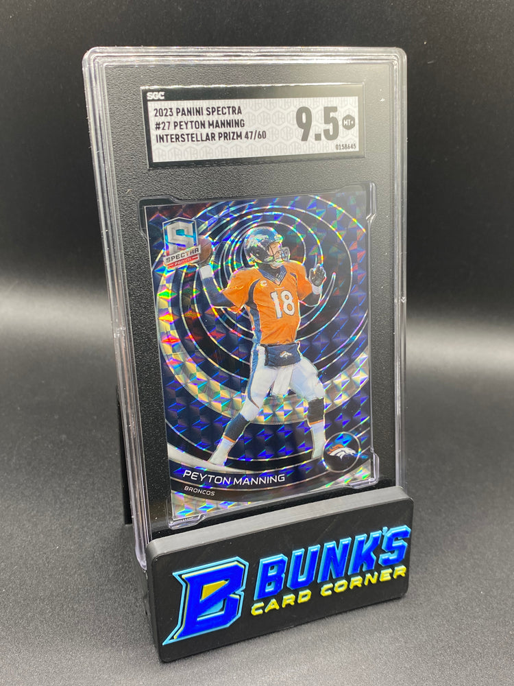 2023 Peyton Manning Interstellar Prizm SGC 9.5