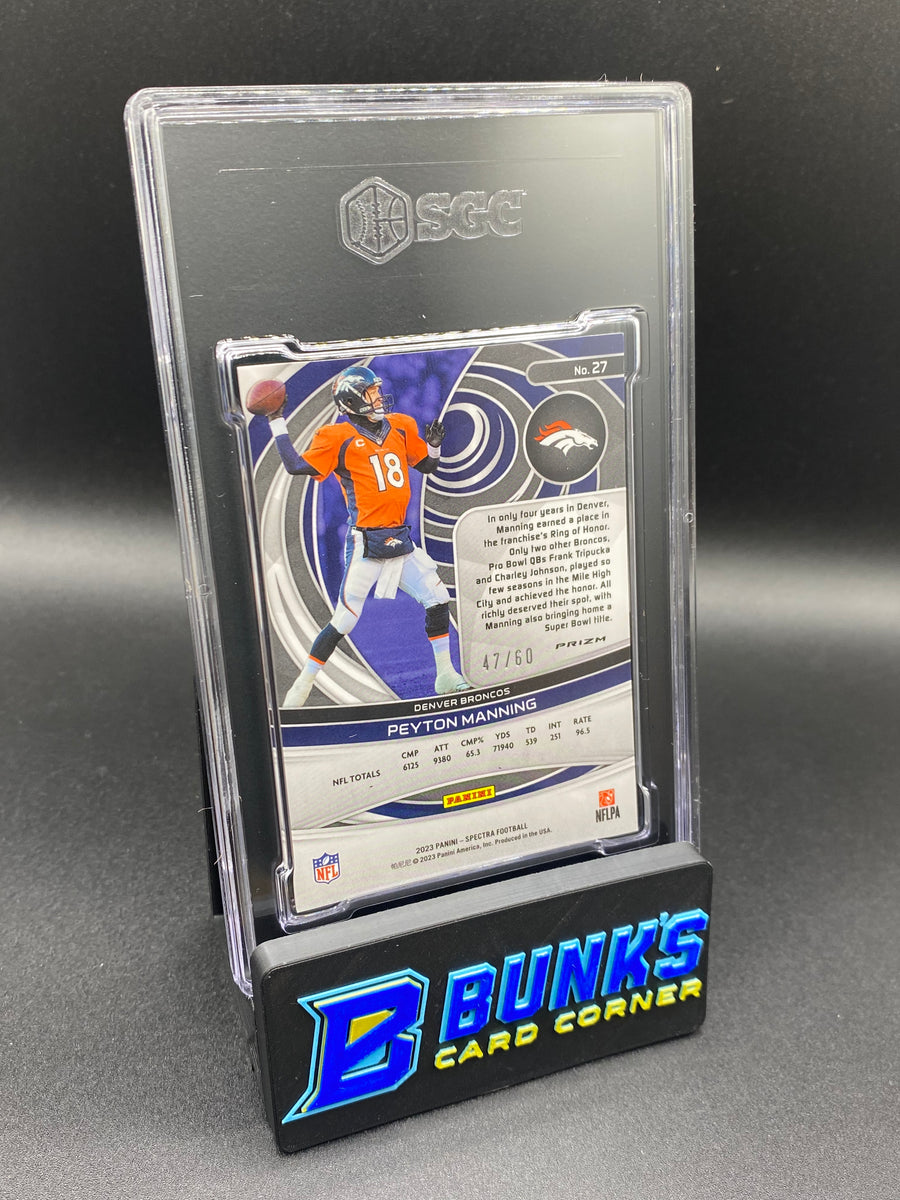 2023 Peyton Manning Interstellar Prizm SGC 9.5