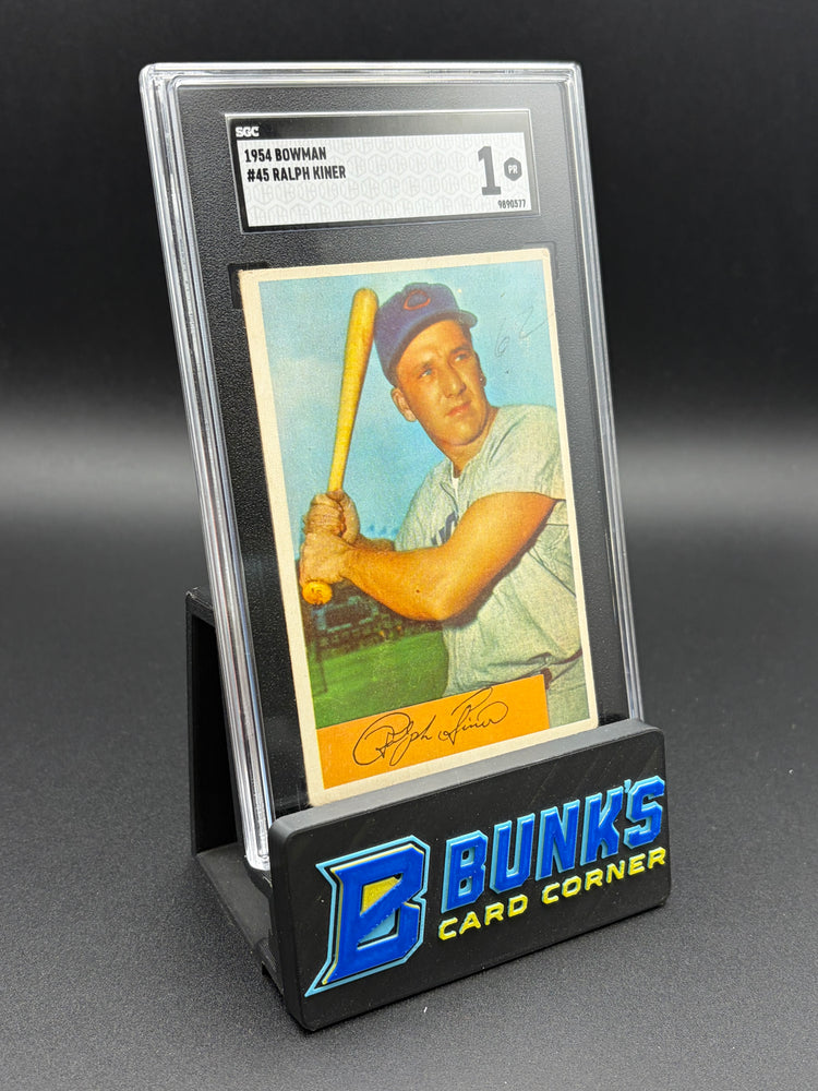 1954 Ralph Kiner Bowman SGC 1