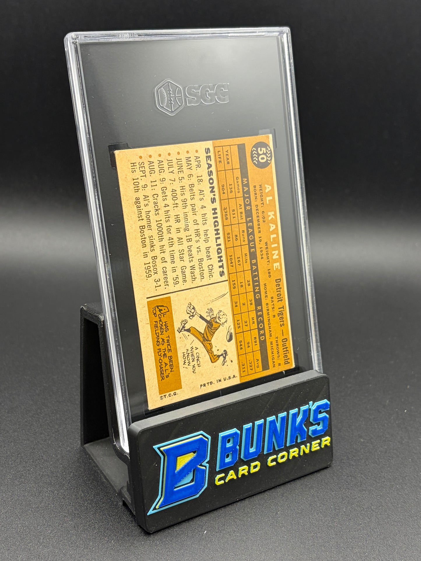 1960 Al Kaline Topps SGC 4.5