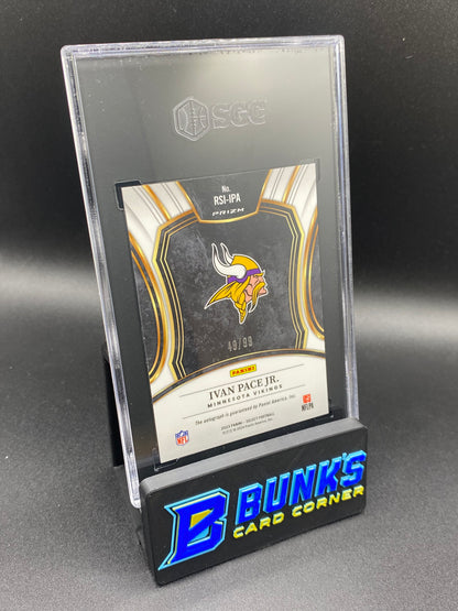 2023 Ivan Pace JR. RC Auto. Blue Prizm SGC 10/8.5 (Box 30)