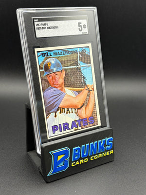 1967 Bill Mazeroski Topps SGC 5