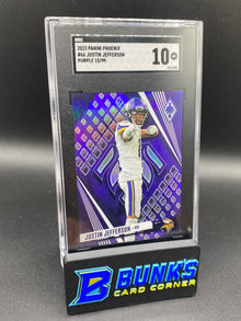 2023 Justin Jefferson Purple Color Match SGC 10 (Box 30)