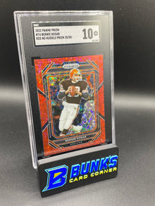2022 Bernie Kosar Red No Huddle Prizm SGC 10 (Box 30)