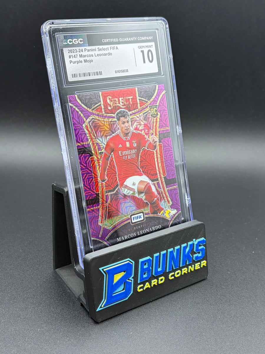 2023-24 Marcos Leonardo Purple Mojo CGC 10 RC