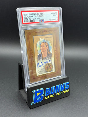 2023 Caroline O'Connor Mini Autograph PSA 9