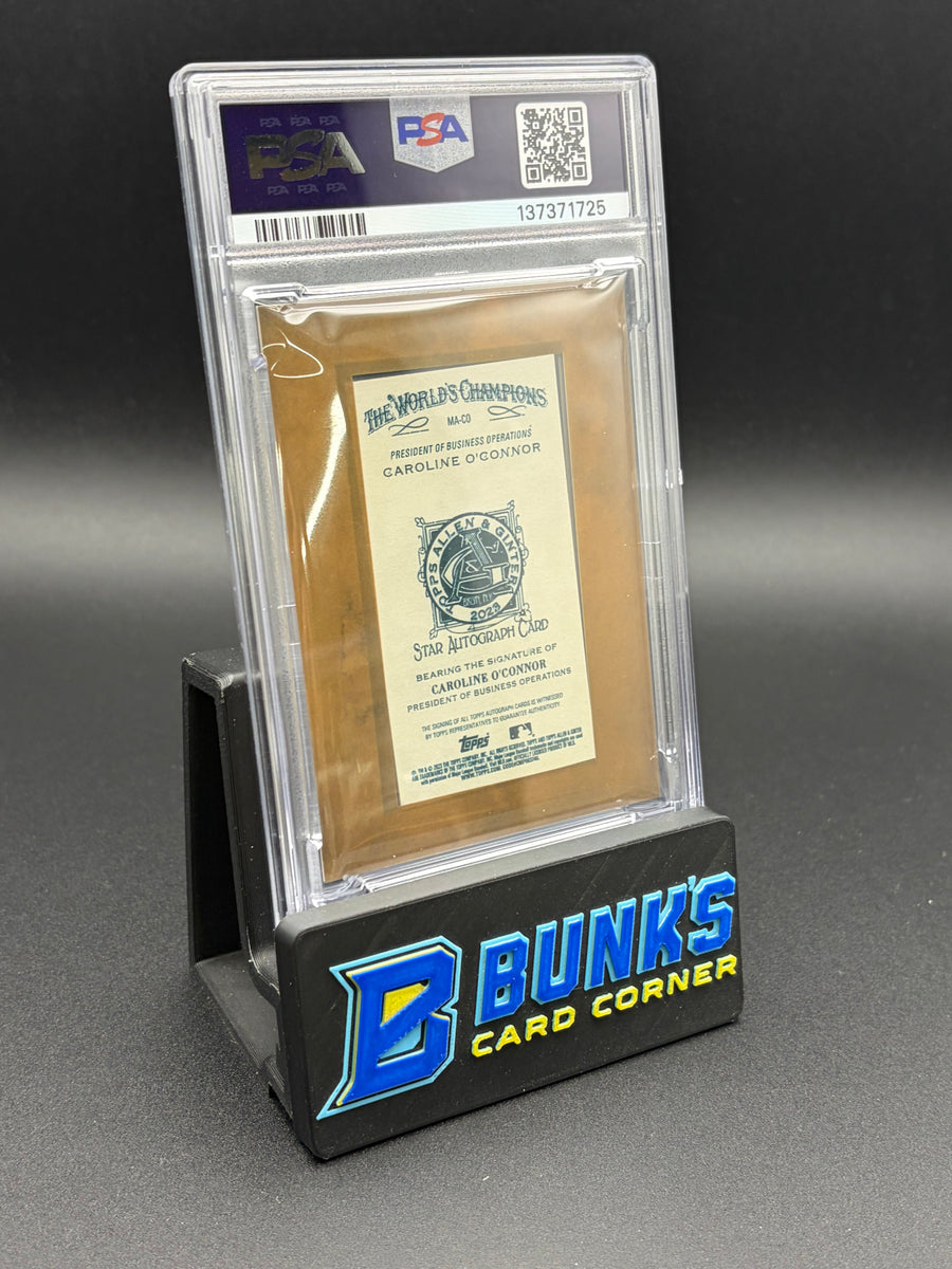 2023 Caroline O'Connor Mini Autograph PSA 9