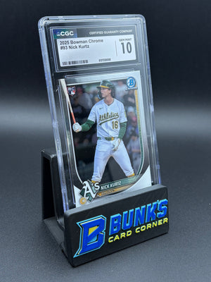 2025 Mick Kurtz Bowman Chrome CGC 10 RC