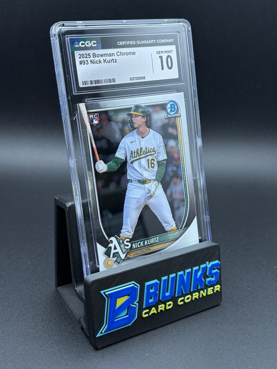 2025 Mick Kurtz Bowman Chrome CGC 10 RC