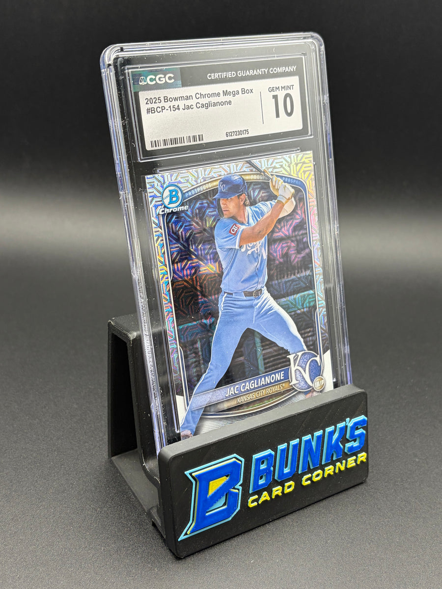 2025 Jac Caglianone Bowman Chrome Mega Box CGC 10