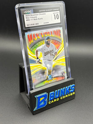 2025 Mick Kurtz Max Volume CGC 10 RC