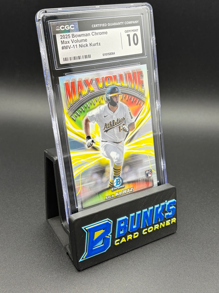 2025 Mick Kurtz Max Volume CGC 10 RC