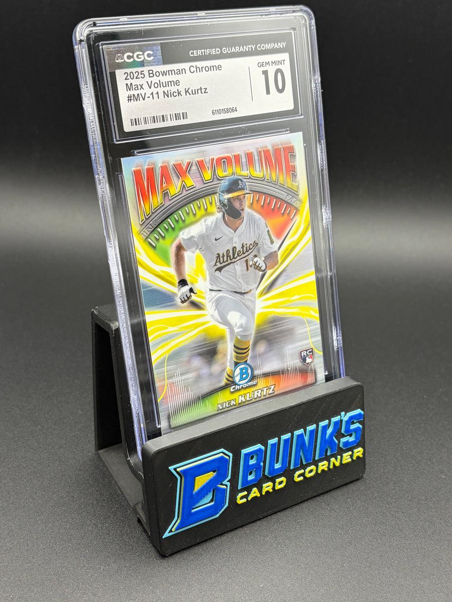 2025 Mick Kurtz Max Volume CGC 10 RC