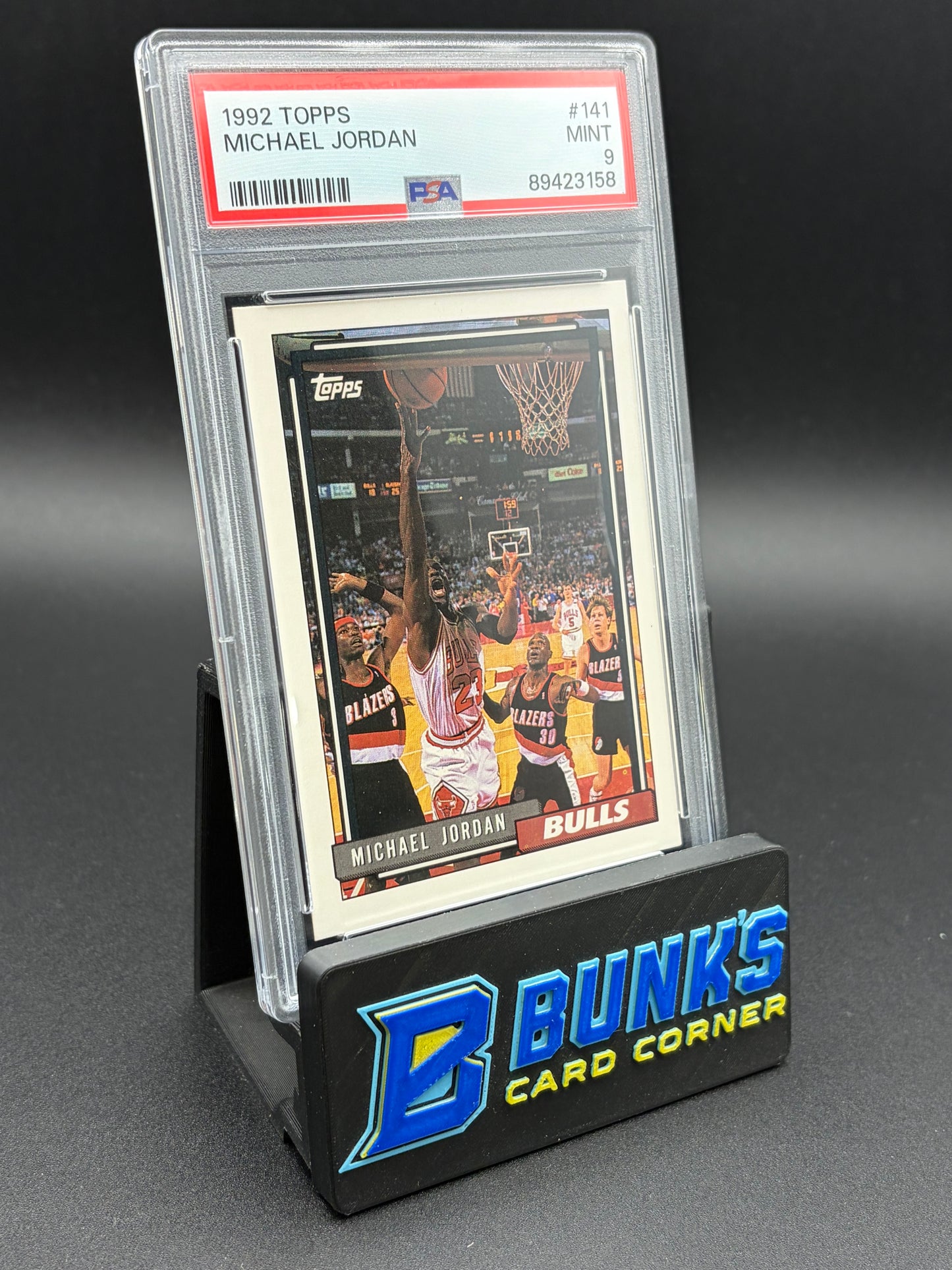 1992 Michael Jordon Topps PSA 9