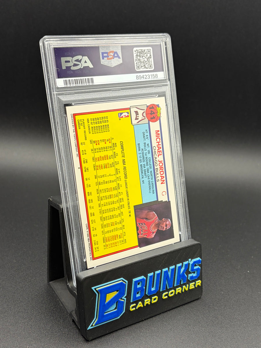 1992 Michael Jordon Topps PSA 9