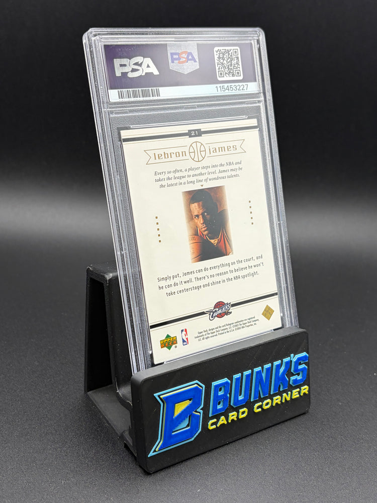 2003 LeBron James Box Set PSA 7