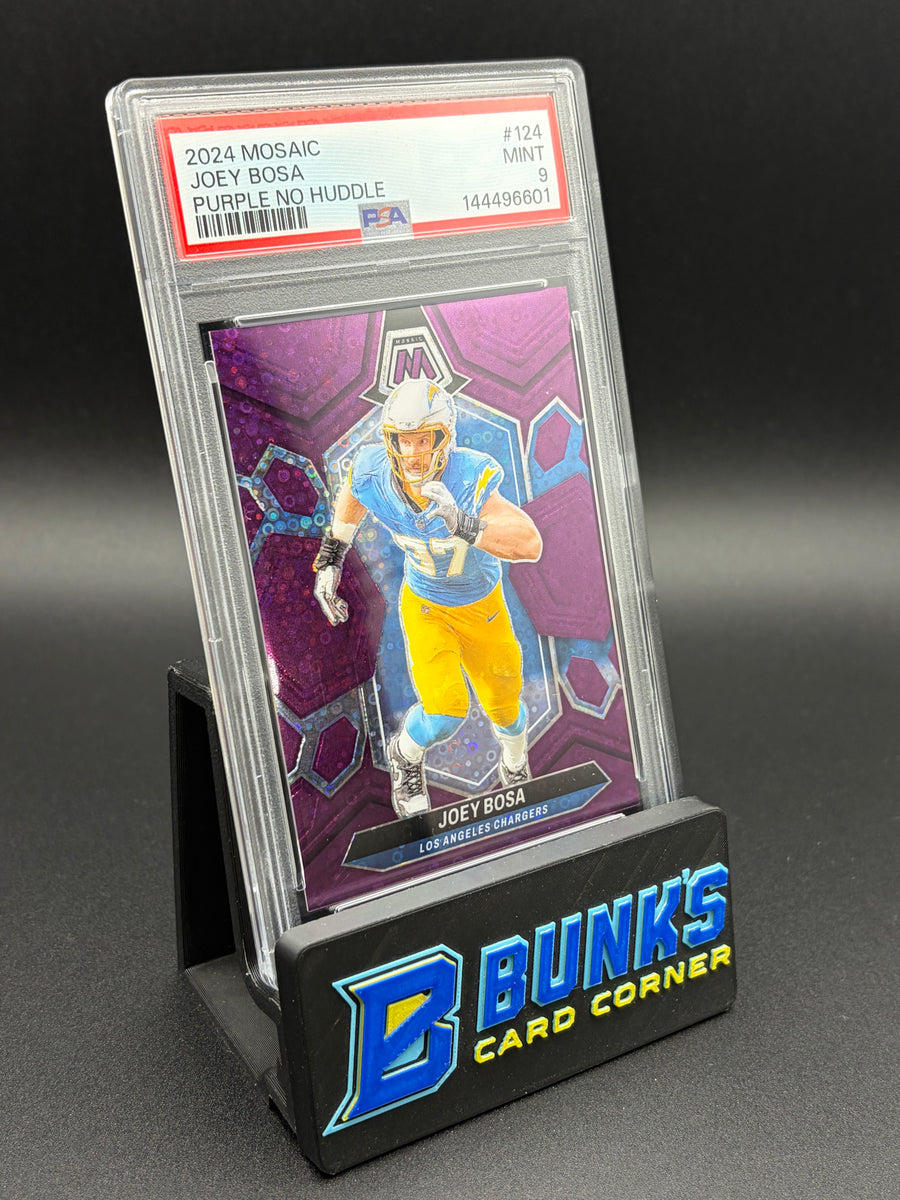 2024 Joey Bosa Purple No Huddle PSA 9 10/50