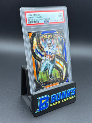 2024 Emmitt Smith Blue & Orange Shock Select PSA 9 20/35