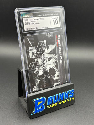 2025 Bobby Witt Jr Shutter Speed Topps Black & White CGC 10