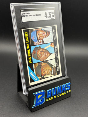 1966 Willie Mays/Willie McCovey/Billy Williams Home Run Leaders SGC 4.5