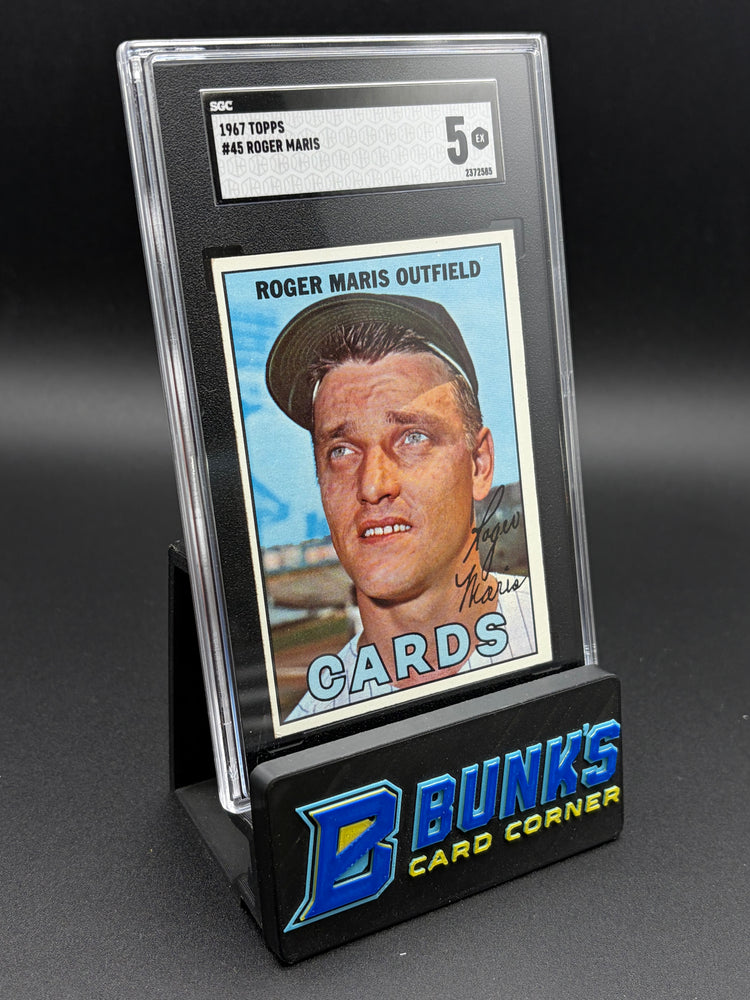 1967 Roger Maris Topps SGC 5
