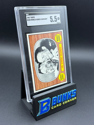 1967 World Series Summary Topps SGC 5.5