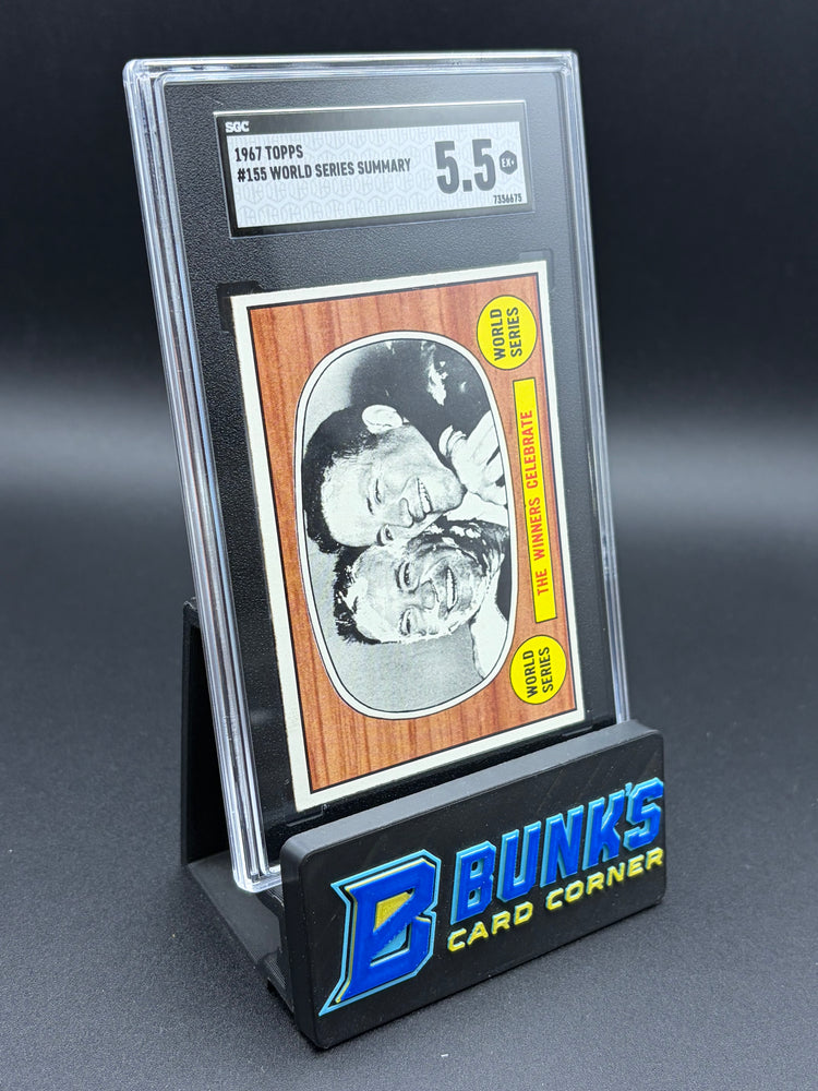 1967 World Series Summary Topps SGC 5.5