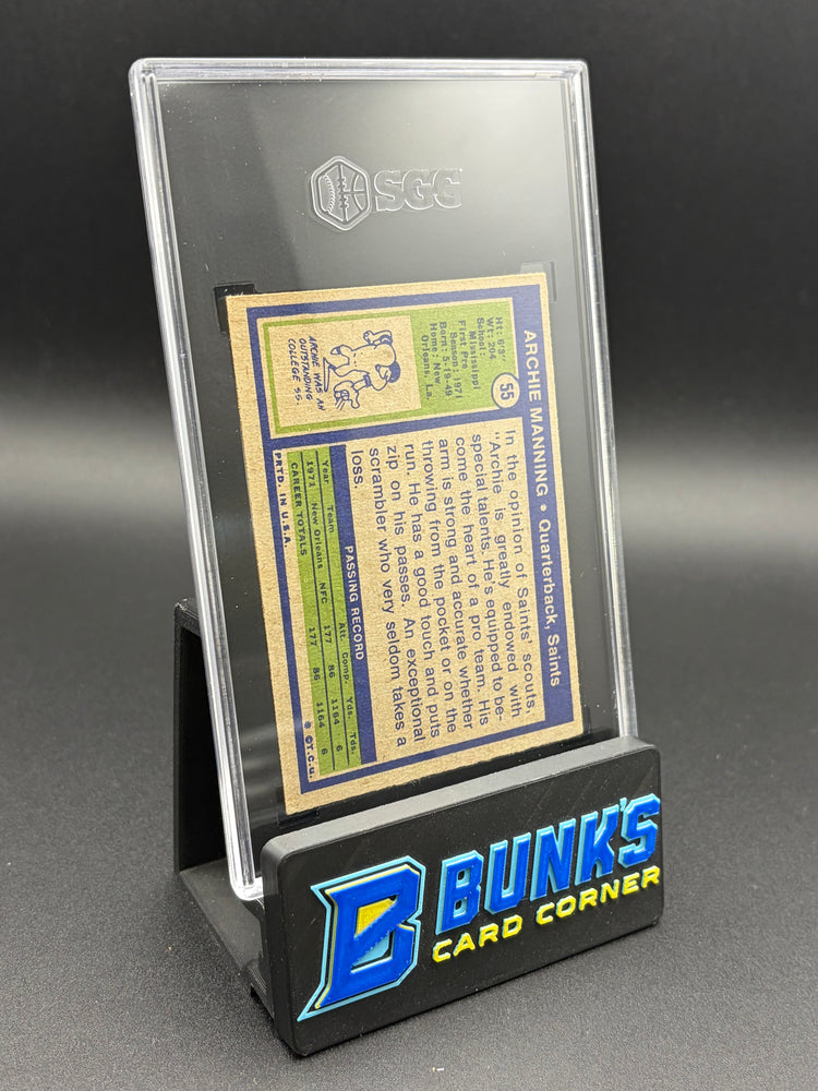 1972 Archie Manning Topps SGC 5