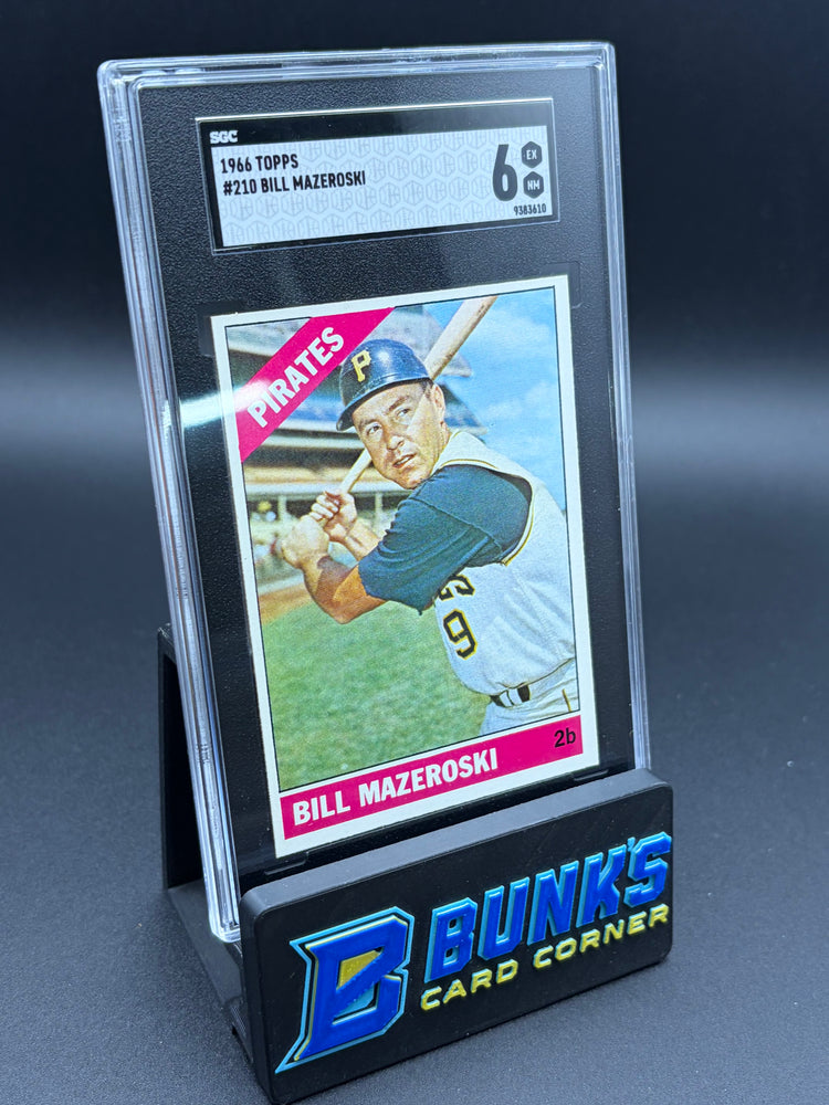 1966 Bill Mazeroski Topps SGC 6