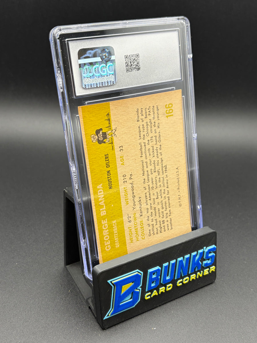 1961 George Blanda Fleer CGC 6.5