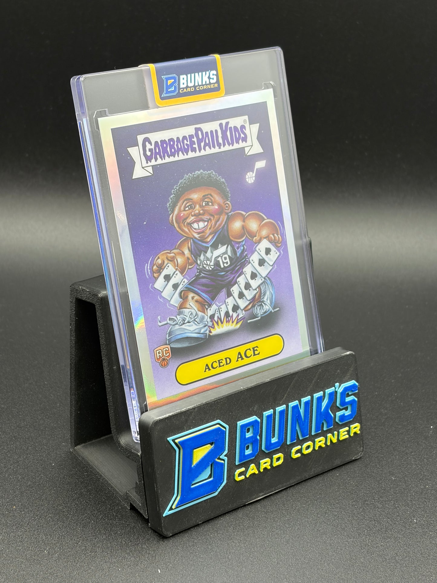2025 Ace Bailey Garbage Pail Kids Purple RC