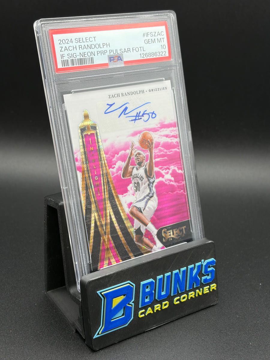 2024 Zach Randolph If Sig Neon Purple Pulsar PSA 10 11/15