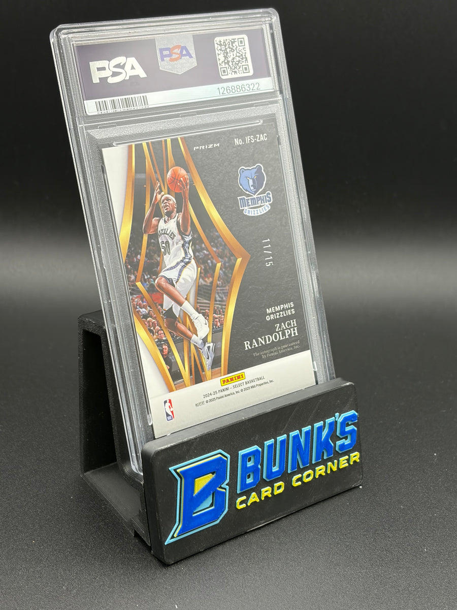 2024 Zach Randolph If Sig Neon Purple Pulsar PSA 10 11/15