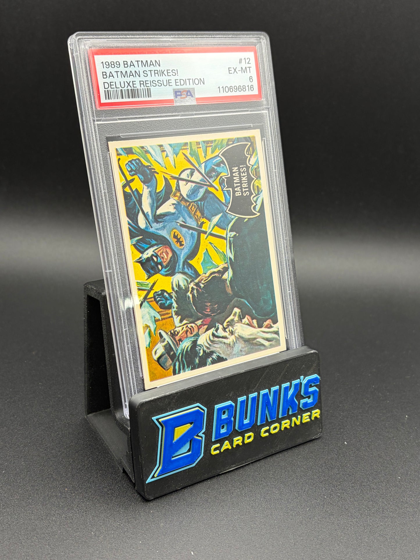 1989 Batman Strikes Deluxe Reissue Edition PSA 6