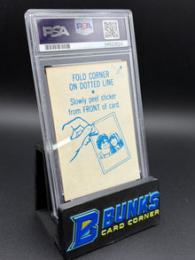 1978 Skateboard Fever Stickers Mor & Mindy PSA 7