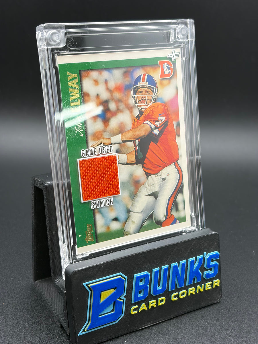 2024 John Elway Game Used Swatch Jersey Fusion