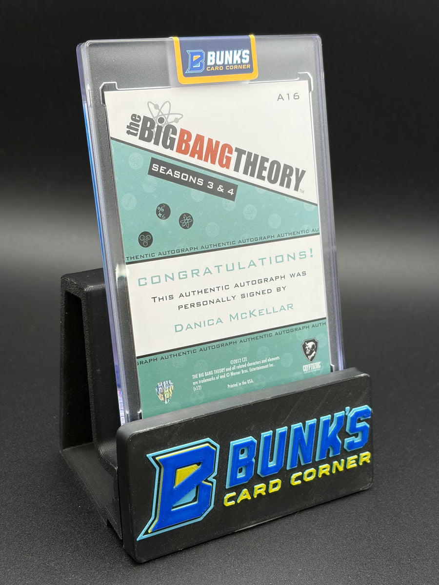 2012 Danica McKellar Auto The Big Bang Theory
