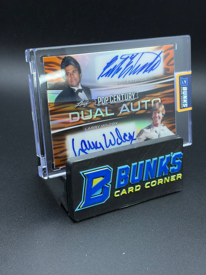 2022 Erik Estrada & Larry Wilcox Dual Auto 2/4