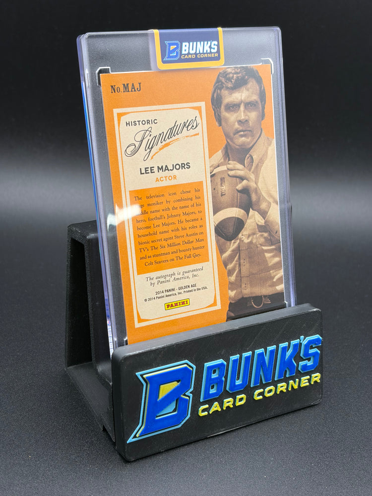 2014 Lee Majors Historic Signatures Golden Age