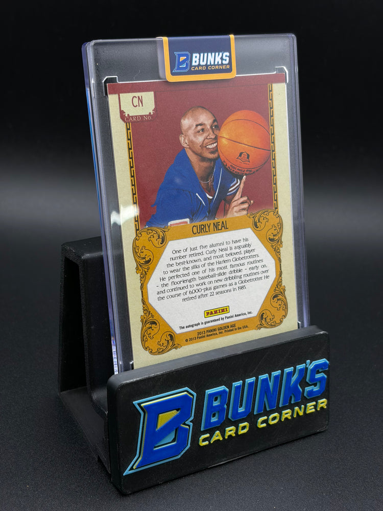 2013 Curly Neal Panini Golden Age Historic Signatures