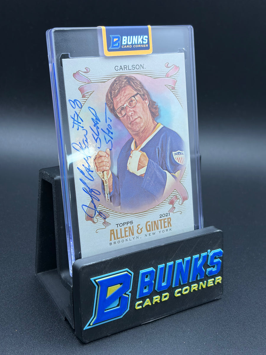 2021 Carlson Signed Allen & Ginter Chrome Auto