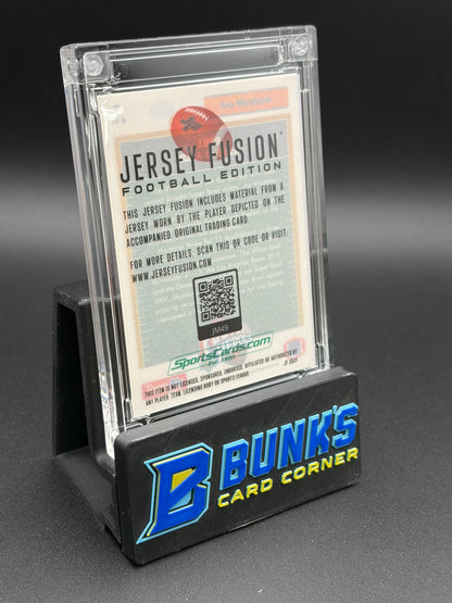 2024 Joe Montana Player Used Swatch Jersey Fusion