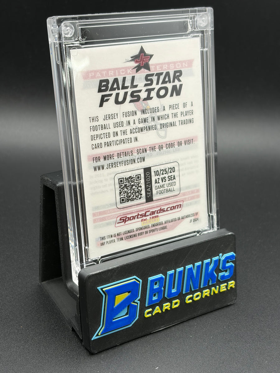 2024 Patrick Peterson Ball Star Fusion Game Used Ball 34/49