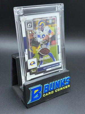 Matthew Stafford Optic Game Used Ball 2022 Season 92/99
