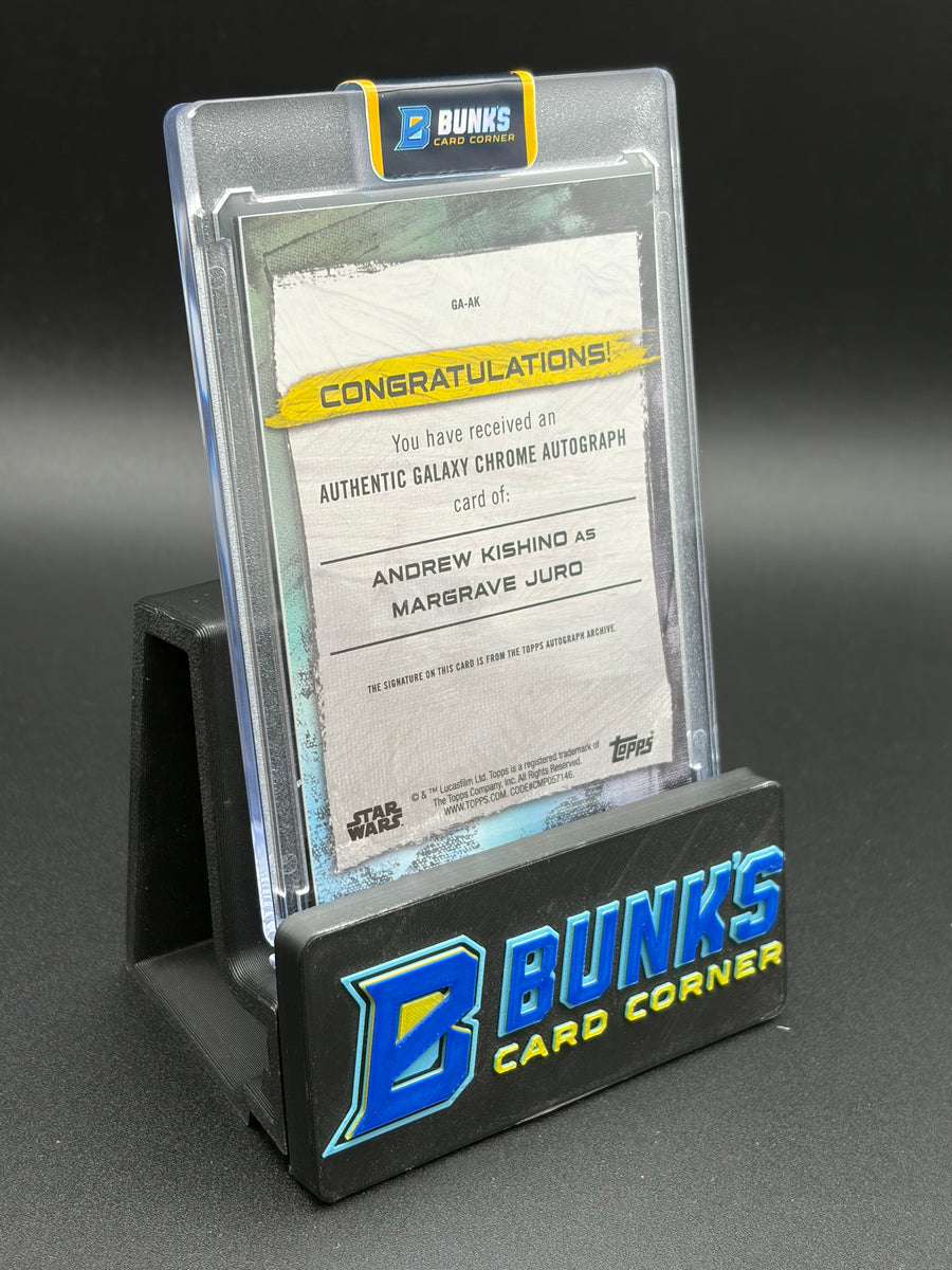 Andrew Kishino & Margrave AU Auto Topps