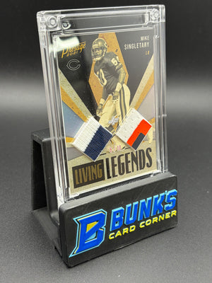 2021 Mike Singletary Prestige Living Legends Jersey Fusion 6/10