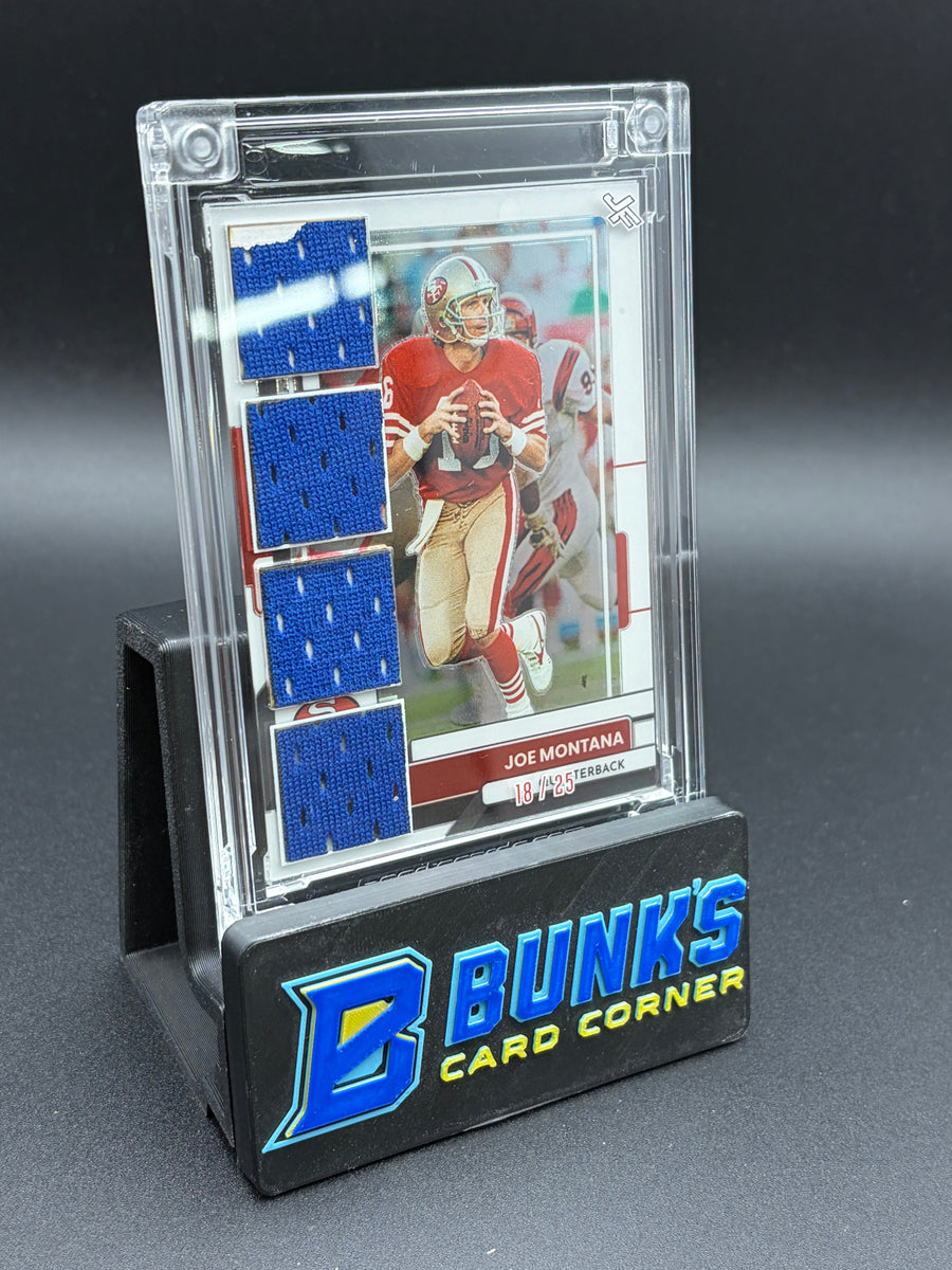 Joe Montana Panini Jersey Fusion