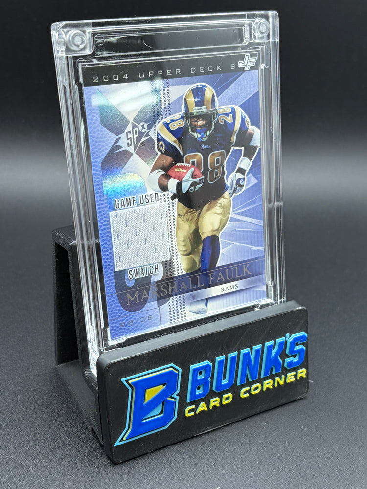 2004 Marshall Faulk Upper Deck Game Used Fusion Jersey Fusion