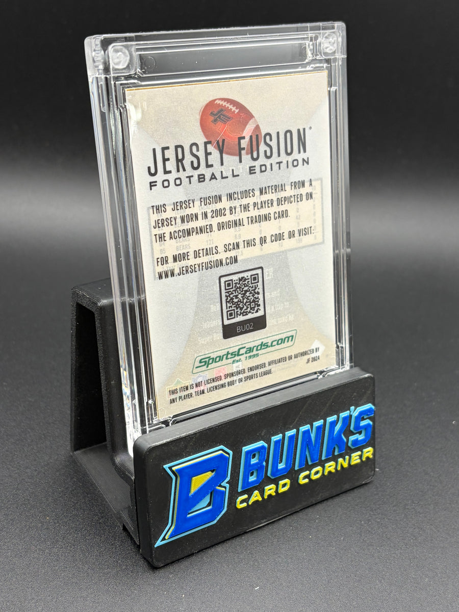 2007 Brian Urlacher Upper Deck Game Used Swatch Jersey Fusion
